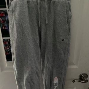 grey champion sweatpants, YL